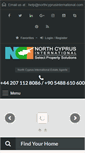 Mobile Screenshot of northcyprusinternational.com